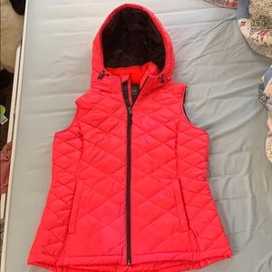 Tex Gear Pink Vest with Hood